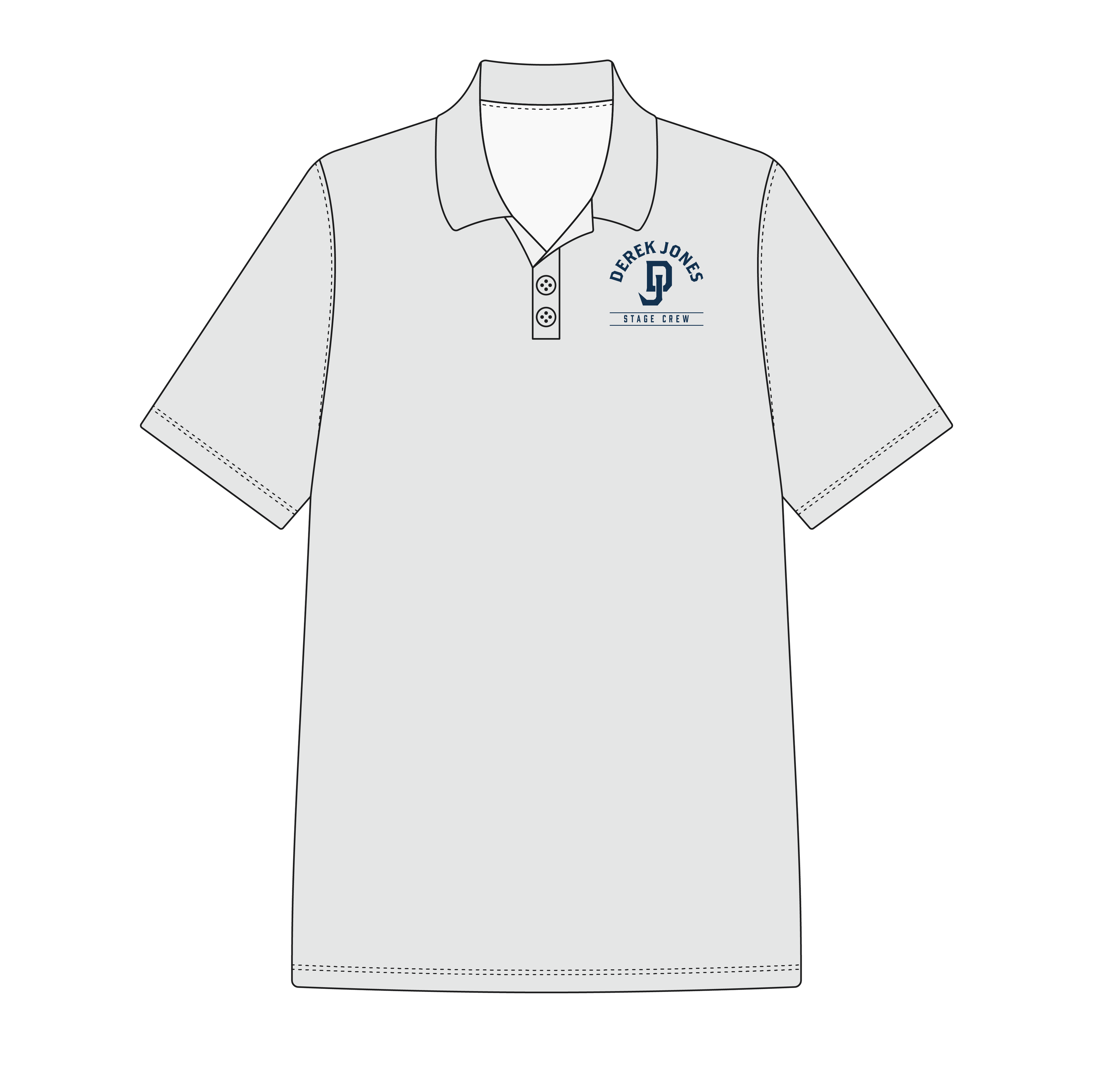Derek Jones Stage Crew Polo