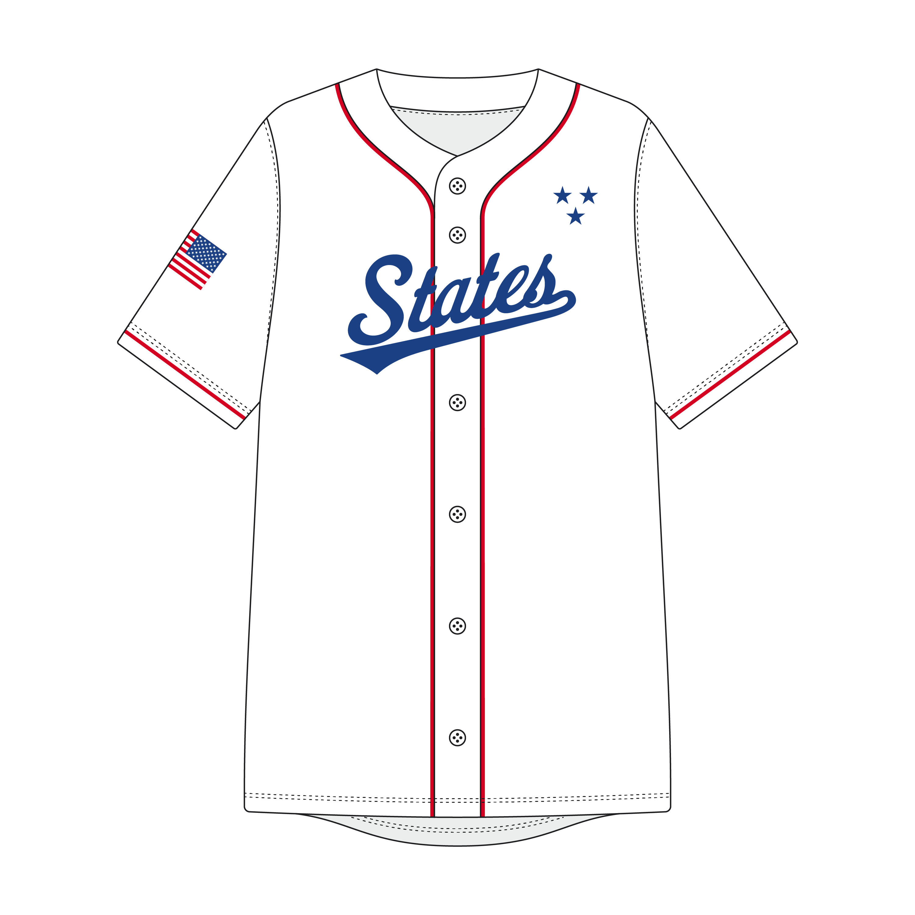 States Script Jersey