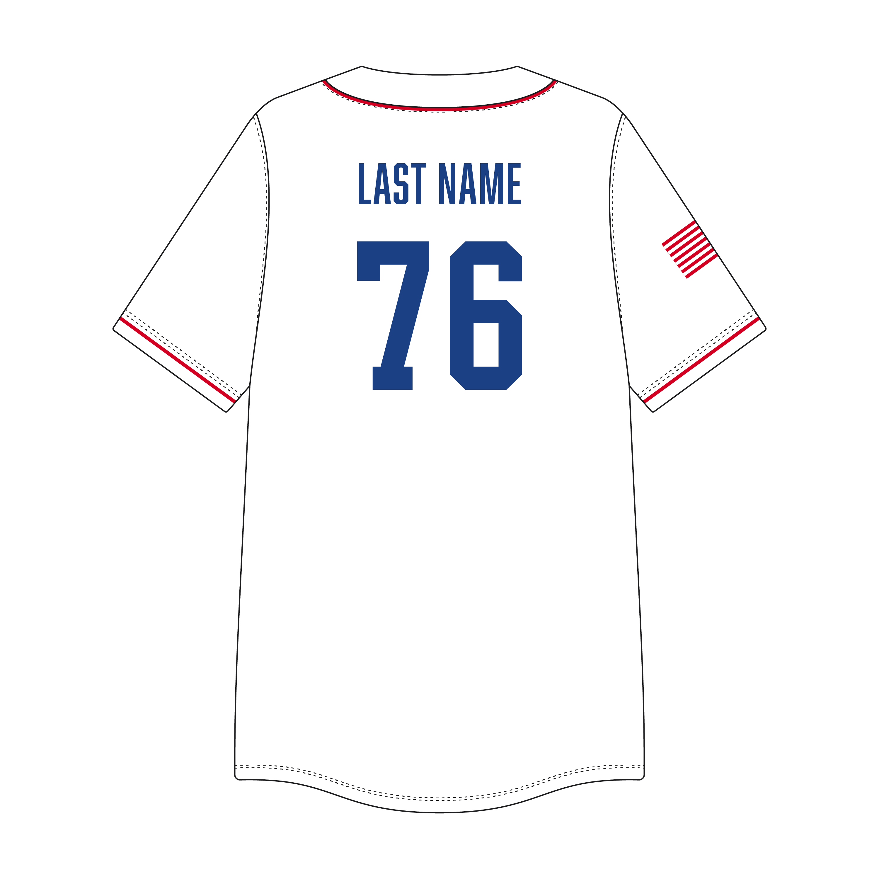 States Script Jersey