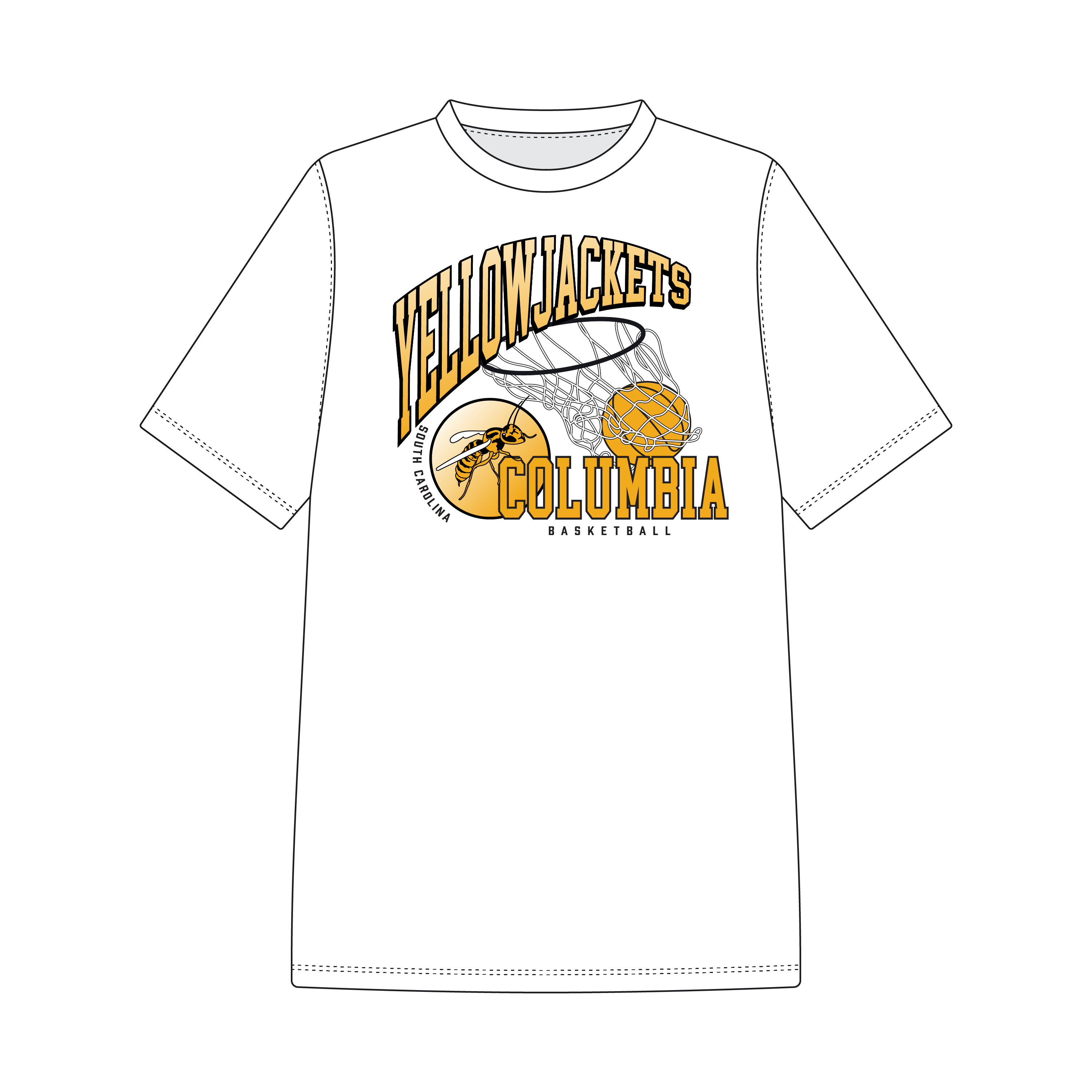Columbia Yellowjackets Shooting Shirt